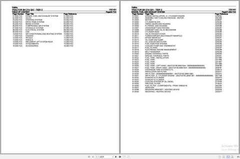 Unlock the full potential of your Valtra Tractor BH 214 GIV Tier 3 with our comprehensive Parts Catalog Manual (C021401). This PDF file is an essential resource for anyone looking to maintain, repair, or upgrade their tractor, ensuring you have all the necessary information at your fingertips.