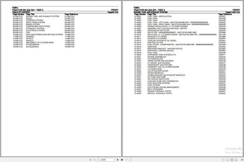 Discover the essential VALTRA TRACTOR BH 224 GIV TIER 3 PARTS CATALOG MANUAL C022401, now available in a convenient PDF format. This comprehensive manual is designed to provide you with detailed information on parts and components, ensuring you have everything you need for efficient maintenance and repairs.