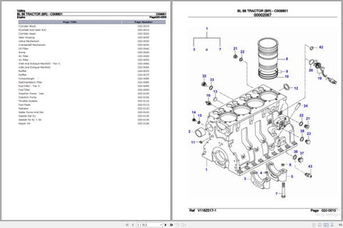 Discover the essential VALTRA TRACTOR BL 88 BR PARTS CATALOG MANUAL C008801, now available in a convenient PDF format. This comprehensive manual is designed to provide you with detailed information on all parts and components of the BL 88 BR tractor, ensuring you have everything you need for maintenance and repairs at your fingertips.