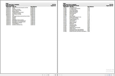 Discover the ultimate resource for your Valtra C Series C150 tractor with the VALTRA TRACTOR C SERIES C150 PARTS CATALOG MANUAL VFCC150. This comprehensive PDF file is designed to provide you with detailed information on all parts and components, ensuring you have everything you need for maintenance and repairs at your fingertips.