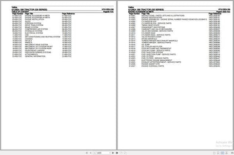 Discover the ultimate resource for your Valtra G5 Series G125EA tractor with the comprehensive Parts Catalog Manual (VFG125EA1B9) in PDF format. This essential guide provides detailed diagrams and specifications, ensuring you have all the information needed for efficient maintenance and repairs.