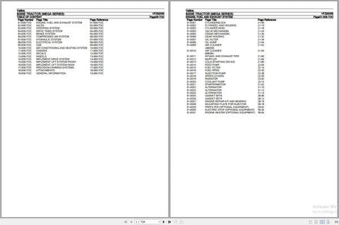 With easy navigation and clear illustrations, this manual allows you to quickly identify parts and their specifications. Whether you're a seasoned mechanic or a DIY enthusiast, you'll appreciate the organized layout that simplifies the process of finding the right parts for your tractor.