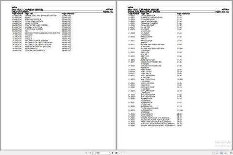 Discover the ultimate resource for your Valtra Tractor with the Mega Series 8400 Parts Catalog Manual (VFZ8400) in PDF format. This comprehensive manual is designed to provide you with detailed information on all parts and components, ensuring you have everything you need for maintenance and repairs.