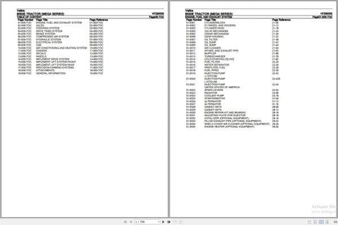 Unlock the full potential of your Valtra Tractor with the Mega Series 8550E Parts Catalog Manual. This comprehensive PDF file is an essential resource for anyone looking to maintain or repair their tractor efficiently. With detailed diagrams and part numbers, you can easily identify the components you need to keep your machine running smoothly.