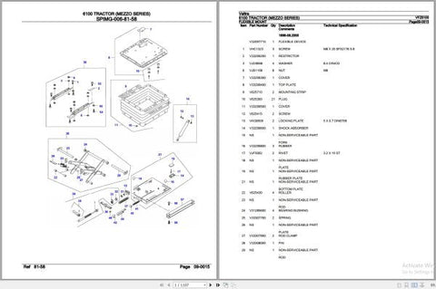 Invest in the longevity and performance of your Valtra Tractor by equipping yourself with the Mezzo Series 6100 Parts Catalog Manual. Download your copy today and take the first step towards ensuring your tractor operates at its best for years to come.