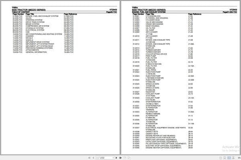 Discover the ultimate resource for your Valtra Tractor with the Mezzo Series 6400 Parts Catalog Manual (VFZ6400) in PDF format. This comprehensive manual is designed to provide you with detailed information on every component of your tractor, ensuring you have the knowledge needed for efficient maintenance and repairs.