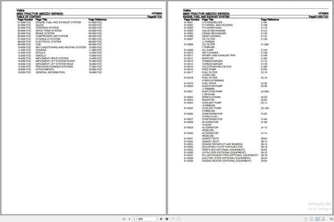 Discover the ultimate resource for your Valtra Tractor with the Mezzo Series 6800 Parts Catalog Manual (VFZ6800). This comprehensive PDF file is designed to provide you with detailed information on every component of your tractor, ensuring you have the knowledge needed for efficient maintenance and repairs.