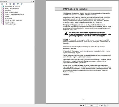Discover the essential VALTRA TRACTOR N123V, N143V, N163V Operator’s Manual, now available in a convenient PDF format. This comprehensive guide is designed to enhance your understanding and operation of these powerful tractors, ensuring you get the most out of your investment.