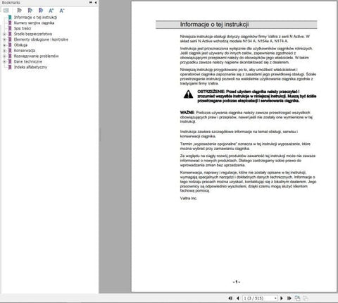 Discover the essential Valtra Tractor Operator’s Manual for models N134A, N1154EA, and N174A, now available in a convenient PDF format. This comprehensive guide is designed to enhance your understanding of your tractor's features, ensuring optimal performance and longevity.