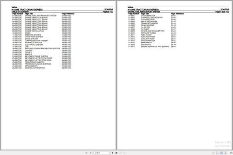 Discover the essential VALTRA TRACTOR N3 SERIES N103H5 PARTS CATALOG MANUAL VFN103H5, now available in a convenient PDF format. This comprehensive manual is designed specifically for the N103H5 model, providing you with detailed information on parts and components to ensure optimal performance and maintenance of your tractor.