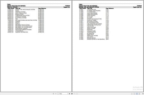 Unlock the full potential of your Valtra N3 Series N93H5 tractor with our comprehensive Parts Catalog Manual (VFN93H5). This PDF file is an essential resource for anyone looking to maintain, repair, or upgrade their tractor, ensuring you have all the necessary information at your fingertips.