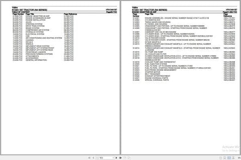 Discover the essential VALTRA TRACTOR N4 SERIES N134H 1B7 PARTS CATALOG MANUAL VFN134H1B7, now available in a convenient PDF format. This comprehensive manual is designed specifically for the N134H model, providing you with detailed information on parts and components to ensure your tractor operates at peak performance.
