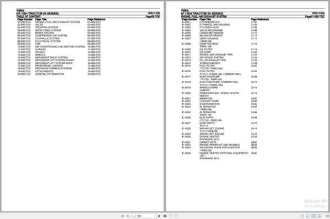 With easy navigation and clear illustrations, this parts catalog allows you to quickly identify and order the components you need. Whether you're a professional mechanic or a dedicated DIY enthusiast, this manual is an invaluable resource for maintaining and repairing your Valtra tractor efficiently.