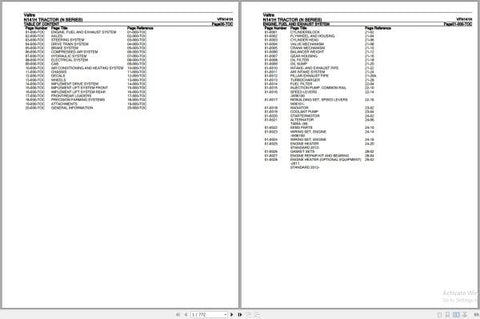 Discover the essential VALTRA TRACTOR N SERIES N141H PARTS CATALOG MANUAL VFN141H, now available in a convenient PDF format. This comprehensive manual is designed specifically for the N141H model, providing you with detailed diagrams and part numbers to ensure you have everything you need for maintenance and repairs.