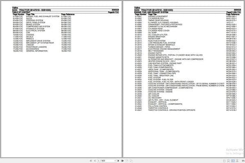 With easy navigation and clear illustrations, this manual simplifies the process of identifying and ordering the correct parts for your tractor. Whether you're a seasoned mechanic or a DIY enthusiast, you'll appreciate the organized layout that allows for quick reference and efficient troubleshooting.