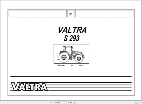 Discover the ultimate resource for your Valtra S293 tractor with the VALTRA TRACTOR S293 PARTS CATALOG MANUAL 3906330M3. This comprehensive PDF file is designed to provide you with detailed information on all parts and components, ensuring you have everything you need for maintenance and repairs at your fingertips.