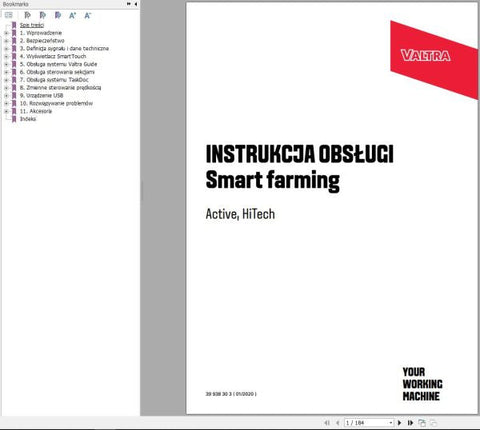 ith easy-to-follow instructions and clear illustrations, this manual ensures that you can operate your Valtra tractor efficiently and effectively. Whether you're a seasoned farmer or new to the world of agriculture, this resource will help you maximize productivity and streamline your farming operations.