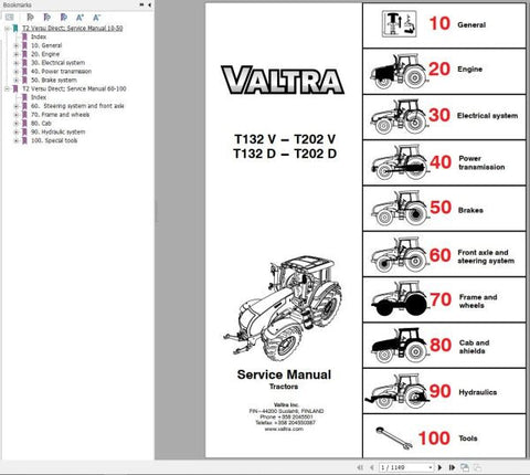 With easy navigation and clear illustrations, this service manual empowers you to perform repairs and maintenance tasks with confidence. Whether you're a seasoned mechanic or a dedicated owner, you'll find valuable insights that enhance your understanding of your tractor's systems and components.