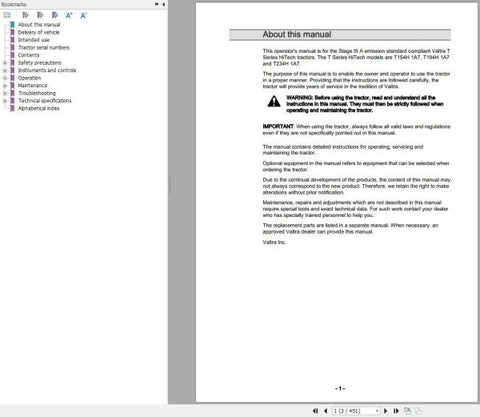 Inside, you’ll find clear diagrams, maintenance tips, and troubleshooting advice to ensure your tractor runs smoothly and effectively. Whether you’re a seasoned operator or new to Valtra, this manual equips you with the knowledge to maximize performance and longevity of your equipment.