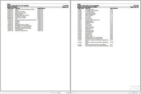 Discover the ultimate resource for your Valtra Tractor with the TC TCH Series T150CH Parts Catalog Manual. This comprehensive PDF file is designed to provide you with detailed information on all parts and components, ensuring you have everything you need for maintenance and repairs at your fingertips.