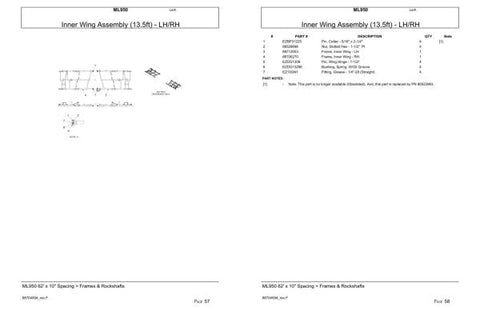 Discover the ultimate resource for your agricultural needs with the VERSATILE SEEDING TILLAGE ML950 PARTS CATALOG MANUAL. This comprehensive PDF file is designed to provide you with detailed information on every component of the ML950, ensuring you have the knowledge to maintain and optimize your equipment effectively.