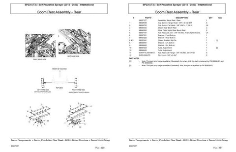 With easy navigation and clear illustrations, this manual simplifies the process of identifying and ordering the right parts for your sprayer. Whether you're a seasoned professional or a DIY enthusiast, you'll appreciate the clarity and organization of the catalog, making it an essential tool for keeping your equipment in top condition