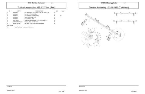 Discover the ultimate resource for your VERSATILE SPRAYER 1840 with our comprehensive Mid-Size Applicator Parts Catalog Manual in PDF format. This essential guide provides detailed information on all parts, ensuring you have everything you need to maintain and optimize your sprayer's performance.