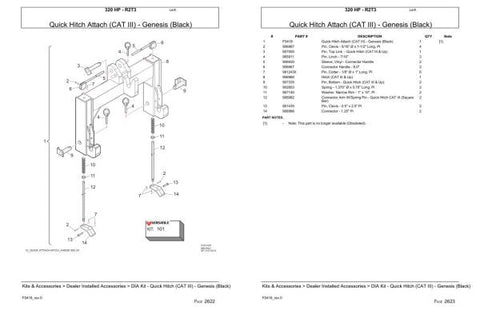 Discover the ultimate resource for maintaining your 320 HP R2T3 tractor with our Versatile Tractor Parts Catalog Manual. This comprehensive PDF file is designed to provide you with detailed information on every component, ensuring you have the right parts at your fingertips for efficient repairs and maintenance.