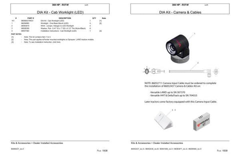 Discover the ultimate resource for your VERSATILE TRACTOR 360 HP R3T4F with our comprehensive Parts Catalog Manual in PDF format. This meticulously organized manual provides detailed diagrams and specifications, ensuring you have all the information you need to maintain and repair your tractor efficiently.