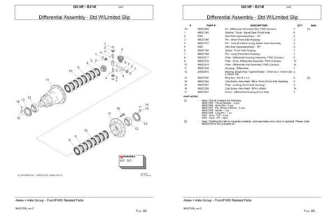 Unlock the full potential of your VERSATILE TRACTOR with the 365 HP R3T4F Parts Catalog Manual, available in a convenient PDF format. This comprehensive manual is designed to provide you with detailed information on every component of your tractor,