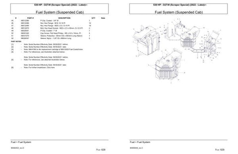Unlock the full potential of your Versatile Tractor with the 530 HP D2T4F Scraper Special Parts Catalog Manual 2022. This comprehensive PDF file is designed to provide you with detailed insights into the specific parts and components of your tractor,