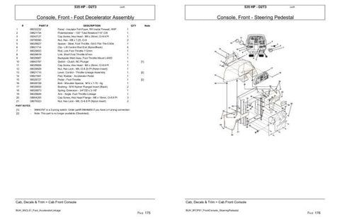 Discover the ultimate resource for your VERSATILE TRACTOR 535 HP D2T3 with our comprehensive Parts Catalog Manual, available in a convenient PDF format. This manual is meticulously designed to provide you with detailed diagrams and specifications, ensuring you have all the information you need for efficient maintenance and repairs.