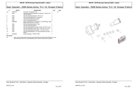 Discover the ultimate resource for your Versatile Tractor with the 580 HP D2T4F Scraper Special Parts Catalog Manual 2022. This comprehensive PDF file is designed to provide you with detailed information on all the essential parts and components, ensuring you have everything you need for maintenance and repairs.