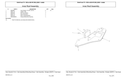 Discover the ultimate resource for your Deltatrack T3 tractor with the 2022 Parts Catalog. This comprehensive PDF manual covers models ranging from 520 to 620 HP, providing you with detailed diagrams and part numbers to ensure you find exactly what you need for maintenance and repairs.