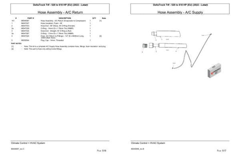 Discover the ultimate resource for your Deltatrack T4F tractor with the 2022 Parts Catalog. This comprehensive PDF manual covers models ranging from 520 to 610 HP,