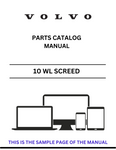 Discover the comprehensive parts catalog manual for the VOLVO 10 FT Electric WL Screed (SCR). Download the PDF for detailed specifications and maintenance tips.