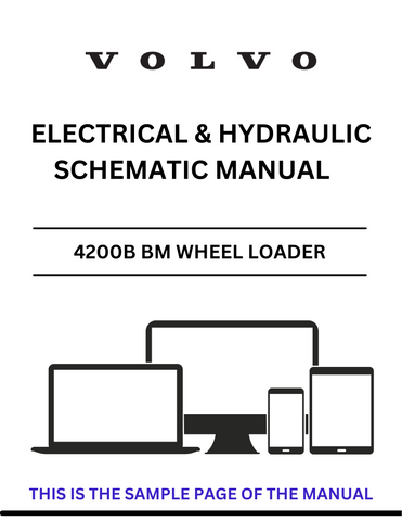 Unlock the full potential of your VOLVO 4200B BM Wheel Loader with our comprehensive Electrical and Hydraulic Schematic Manual. This expertly crafted PDF file serves as an essential resource for operators and technicians alike, providing detailed diagrams and schematics that simplify troubleshooting and maintenance tasks.