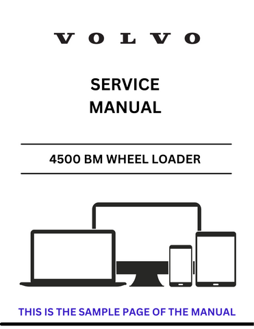 Unlock the full potential of your VOLVO 4500 BM Wheel Loader with our comprehensive Service Manual in PDF format. This essential guide provides detailed insights into maintenance, troubleshooting, and repair procedures, ensuring your equipment operates at peak performance.