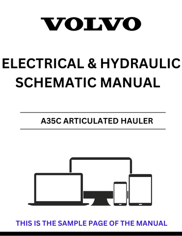 Unlock the full potential of your Volvo A35C Articulated Hauler with our comprehensive Electrical and Hydraulic Schematic Manual. This PDF file is designed to provide you with detailed diagrams and schematics, ensuring you have all the information needed for efficient maintenance and troubleshooting.