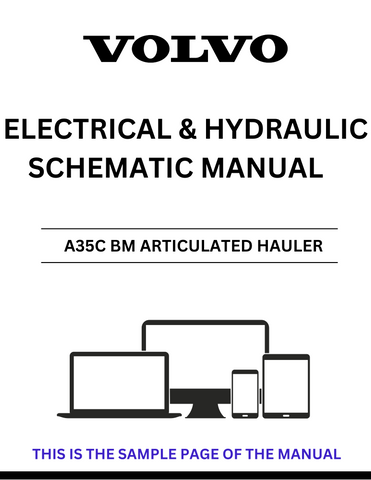 Unlock the full potential of your Volvo A35C BM Articulated Hauler with our comprehensive Electrical and Hydraulic Schematic Manual. This PDF file is designed to provide you with detailed diagrams and schematics, ensuring you have all the information needed for efficient maintenance and troubleshooting.