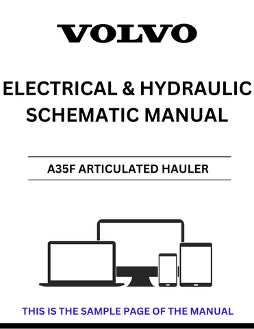 Unlock the full potential of your Volvo A35F Articulated Hauler with our comprehensive Electrical and Hydraulic Schematic Manual. This PDF file is designed to provide you with detailed diagrams and schematics, ensuring you have all the information needed for efficient maintenance and troubleshooting.