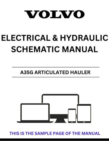  Unlock the full potential of your Volvo A35G Articulated Hauler with our comprehensive Electrical and Hydraulic Schematic Manual. This PDF file is designed to provide you with detailed diagrams and schematics, ensuring you have all the information needed for efficient maintenance and troubleshooting.