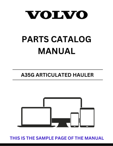  Discover the comprehensive VOLVO A35G Articulated Hauler Parts Catalog Manual, specifically designed for serial numbers 340001-340252. This PDF file serves as an essential resource for maintenance and repair, ensuring you have access to detailed parts information at your fingertips.