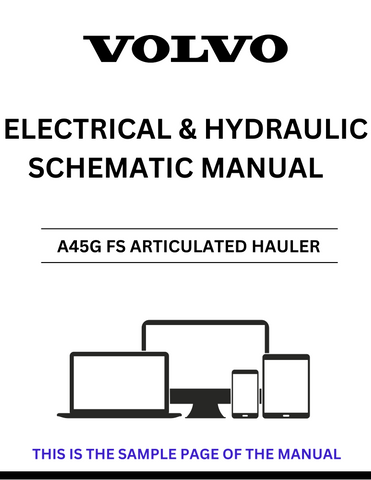 Unlock the full potential of your Volvo A45G FS Articulated Hauler with our comprehensive Electrical and Hydraulic Schematic Manual. This PDF file is designed to provide you with detailed diagrams and schematics, ensuring you have all the information needed for efficient maintenance and troubleshooting.
