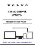 Unlock the full potential of your VOLVO ABG2820 Tracked Paver with our comprehensive Service Repair Manual, specifically designed for serial number 80774532. This PDF file is an essential resource for technicians and DIY enthusiasts alike, providing detailed insights into maintenance, troubleshooting, and repair procedures.
