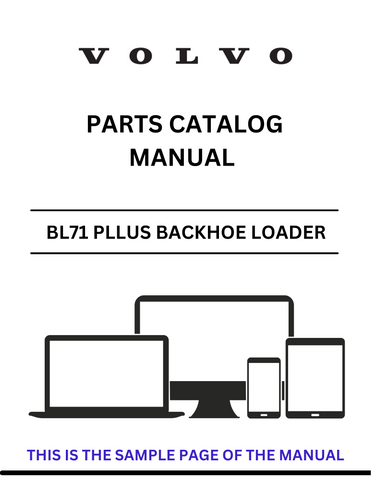  Discover the comprehensive VOLVO BL71 PLUS Backhoe Loader Parts Catalog Manual, specifically designed for serial number 10495. This PDF file serves as an essential resource for anyone looking to maintain or repair their backhoe loader, ensuring you have access to detailed parts information at your fingertips.