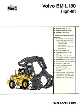 Unlock the full potential of your VOLVO BM L180 HL Wheel Loader with our comprehensive 2020 Service Manual in PDF format. This essential guide provides detailed maintenance procedures, troubleshooting tips, and specifications to ensure your equipment operates at peak performance. With easy navigation and clear illustrations, you can quickly find the information you need to keep your loader running smoothly and efficiently. Invest in this invaluable resource today and enhance the longevity and reliability of