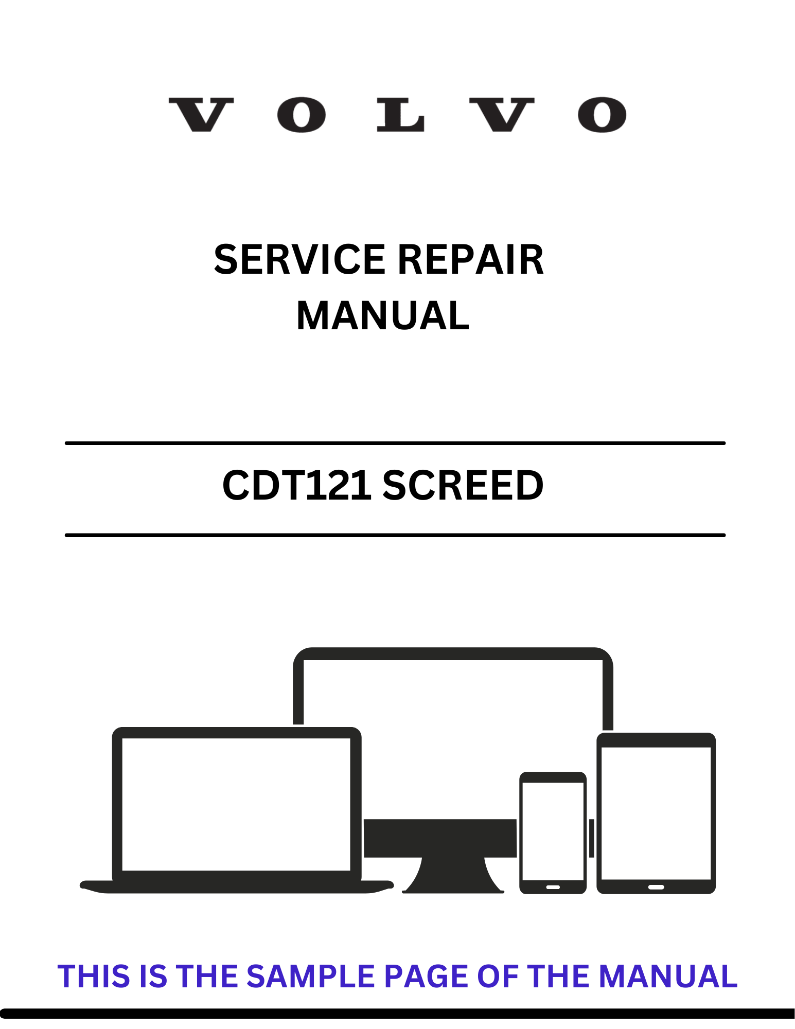 Discover the comprehensive service repair manual for VOLVO CDT121 PID.12803387 SCREED (SCR). Download the PDF file for expert guidance and maintenance tips.