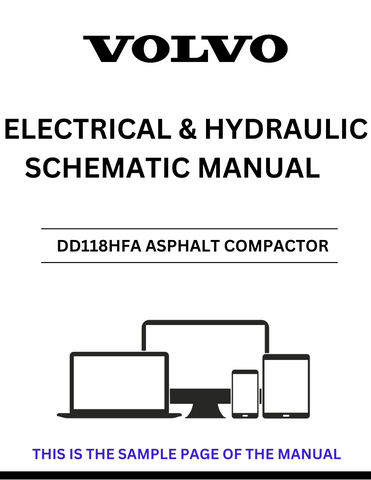 Enhance your maintenance and repair capabilities with the VOLVO DD118HFA Asphalt Compactor Electrical and Hydraulic Schematic Manual. This comprehensive PDF file provides detailed diagrams and schematics, ensuring you have the essential information at your fingertips for efficient troubleshooting and servicing.