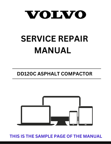 Unlock the full potential of your Volvo DD120C Asphalt Compactor with our comprehensive Service Repair Manual in PDF format. This essential guide provides detailed instructions and diagrams, ensuring you have all the information needed for effective maintenance and repairs.